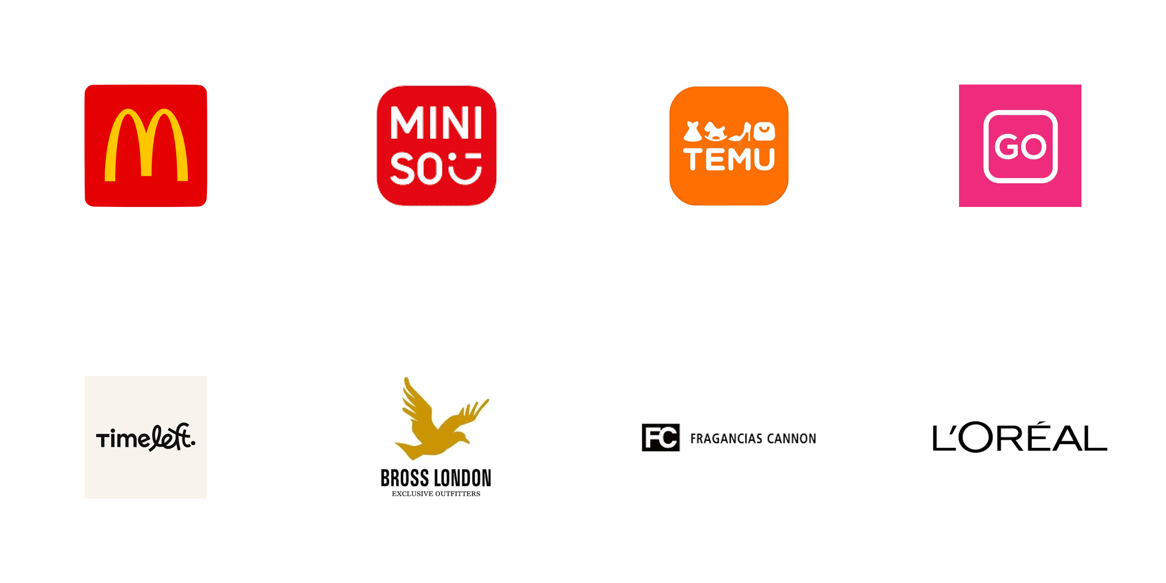 Marcas con las que trabajé